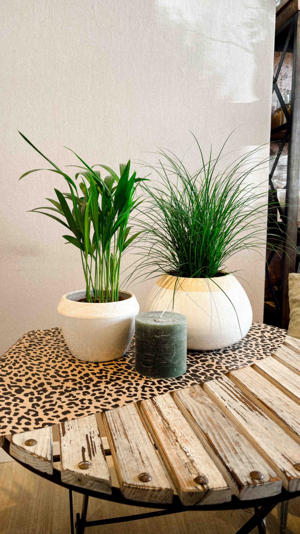 Saisonaler Strauss in Vase